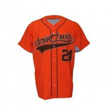 Phenom Full Button Short Sleeve Jersey - Mens 